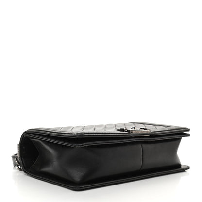Chanel Lambskin Quilted New Medium Boy Flap Black 4 of 11