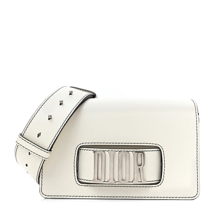 Christian Dior Smooth Calfskin Dio(r)evolution Flap Bag Off White 1 of 12
