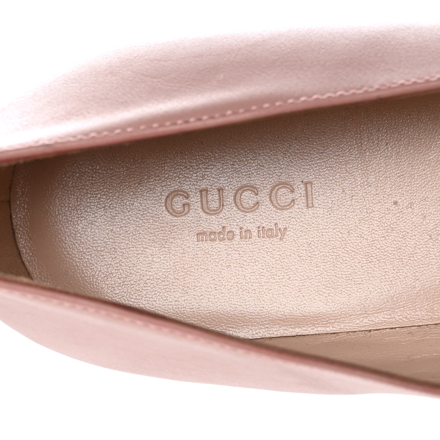 Gucci Calfskin Horsebit Loafers 40 Soft Pink 7 of 8