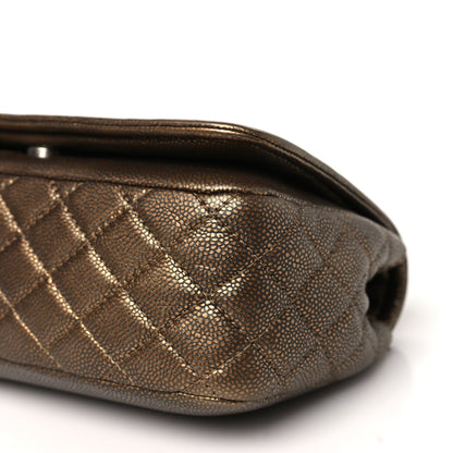 Chanel Metallic Caviar Medium Timeless CC Flap Bronze Bronze 10 of 11