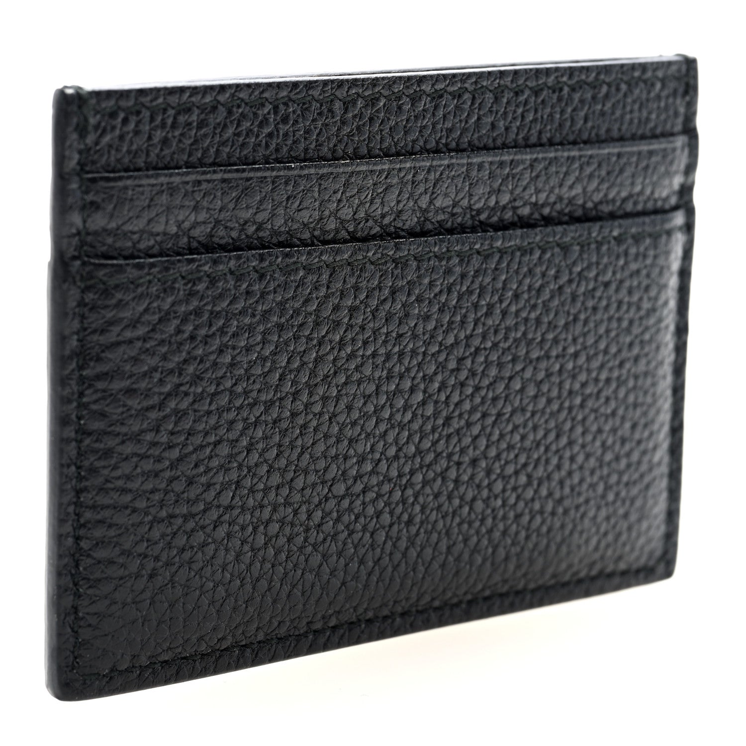 Gucci Grainy Calfskin Zumi Card Holder Black 3 of 6