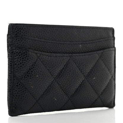 Chanel Caviar Quilted Card Holder Black 3 of 10