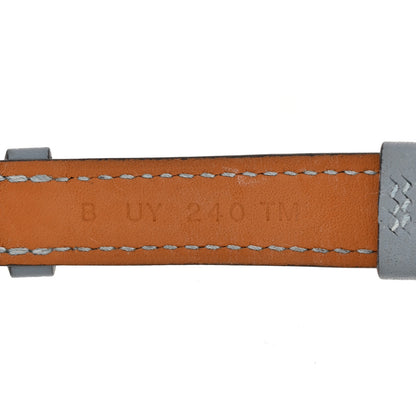 Hermes Swift 32mm Apple Watch Single Tour Band Bleu Glacier 4 of 5