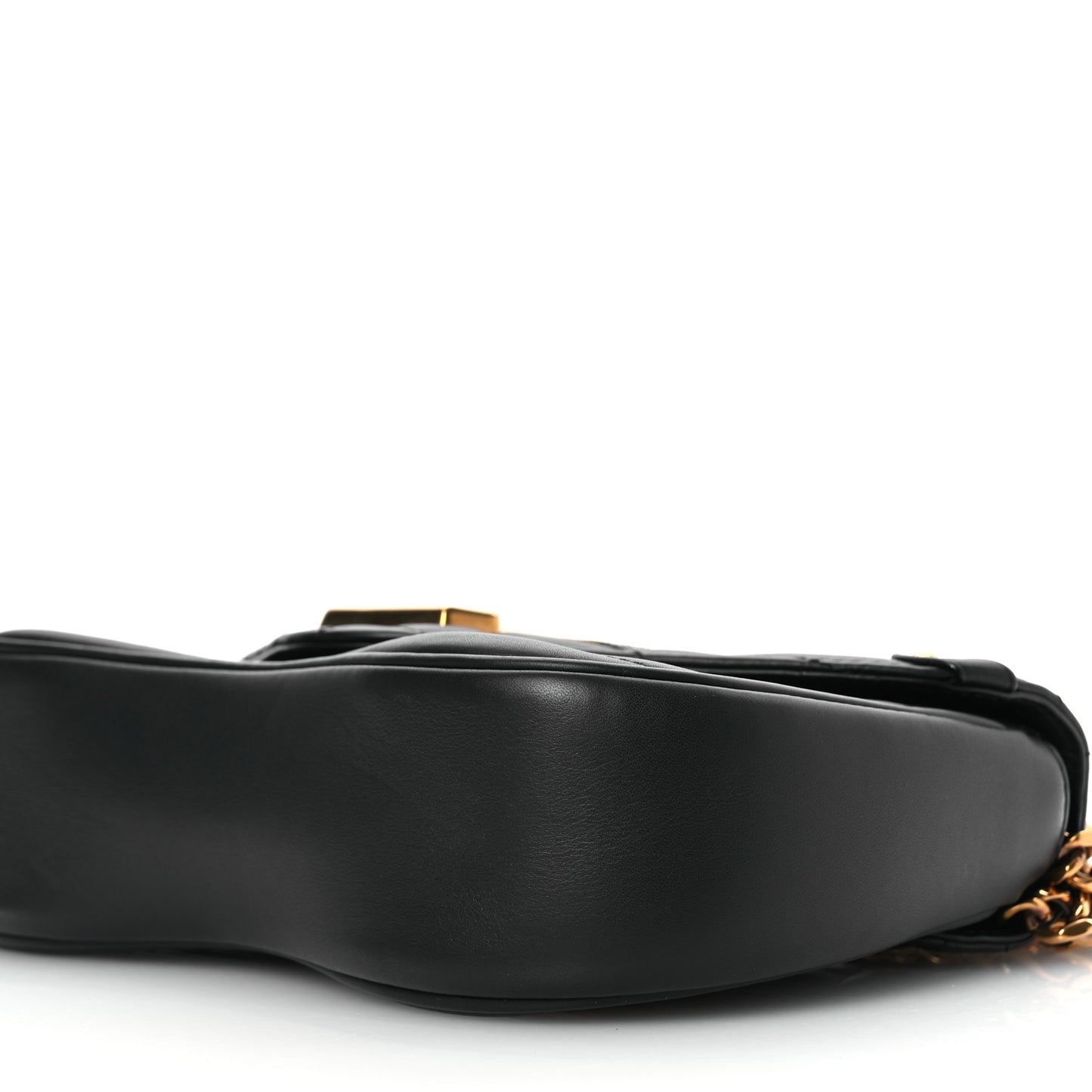 Calfskin Embroidered New Wave Chain MM Black