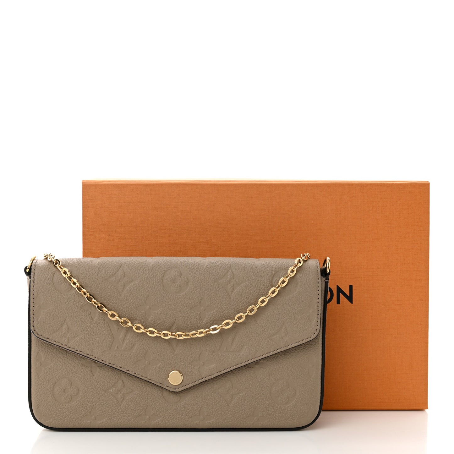 Empreinte Pochette Felicie Chain Wallet Tourterelle