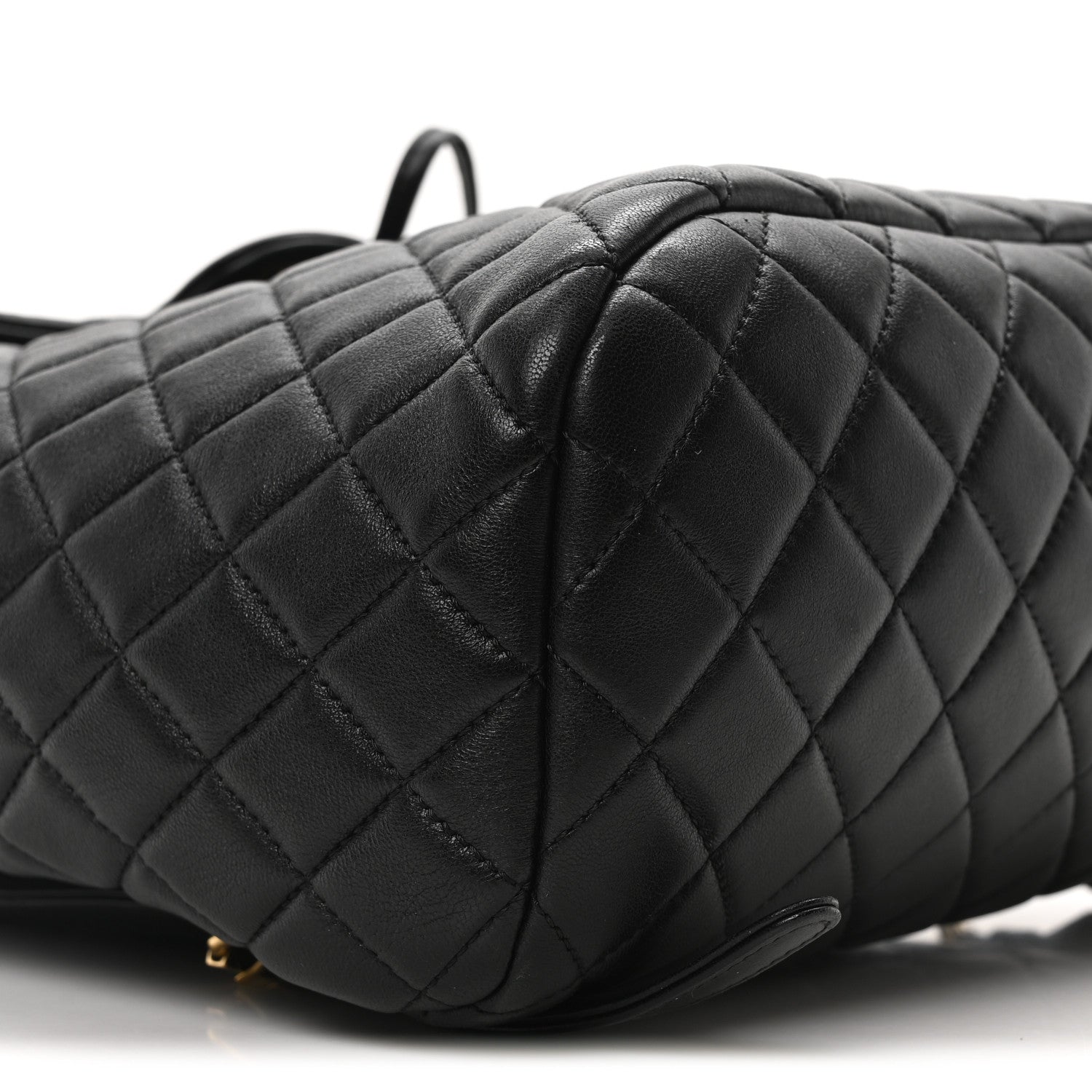Chanel Lambskin Quilted Large Urban Spirit Backpack Black 9 of 10