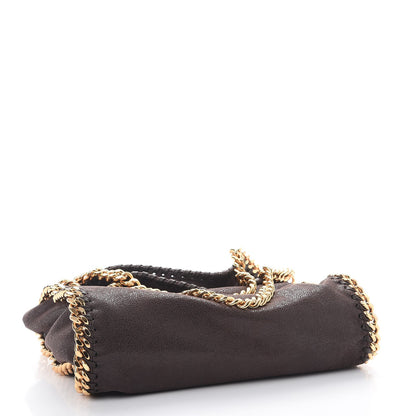 Stella McCartney Shaggy Deer Mini Falabella Fold Over Tote Brown 4 of 7