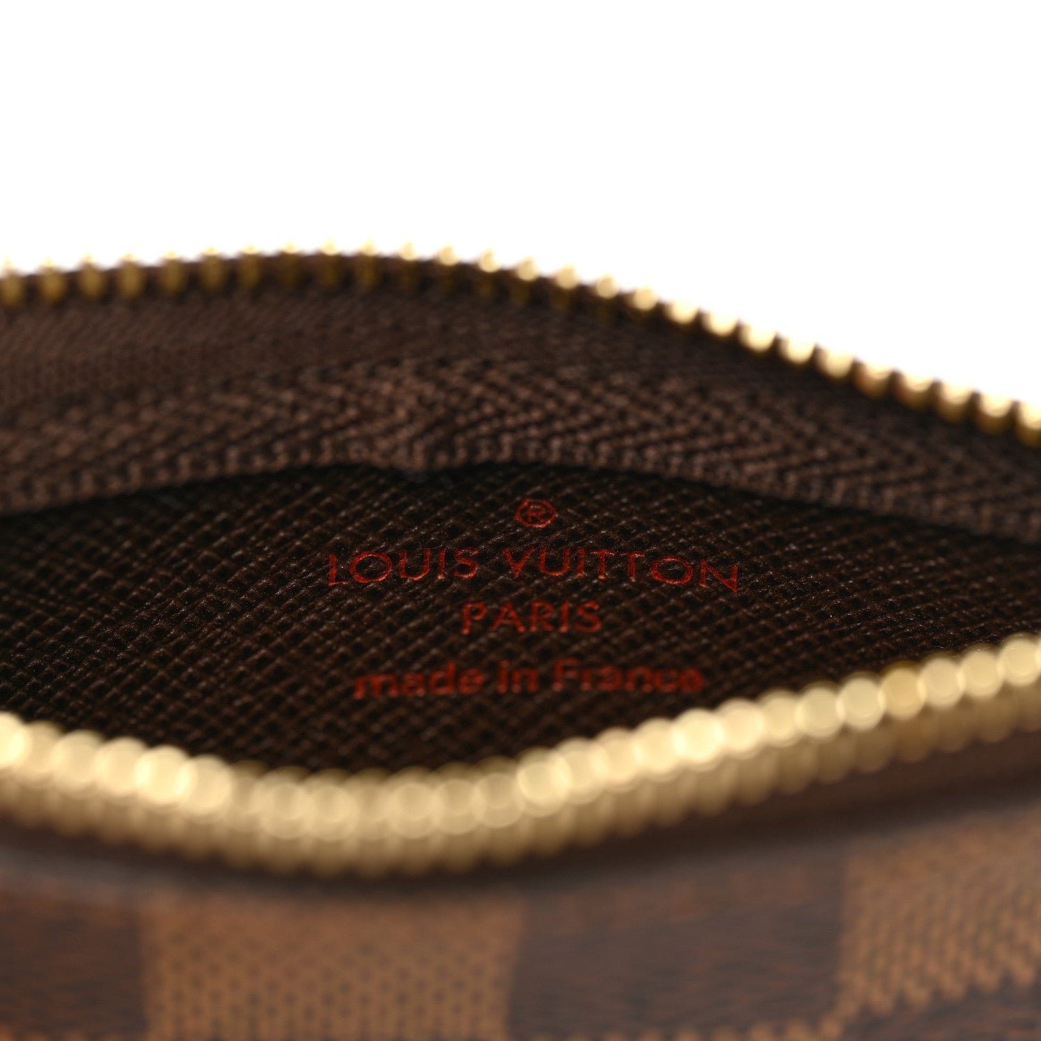 Louis Vuitton Damier Ebene Key Pouch 6 of 6