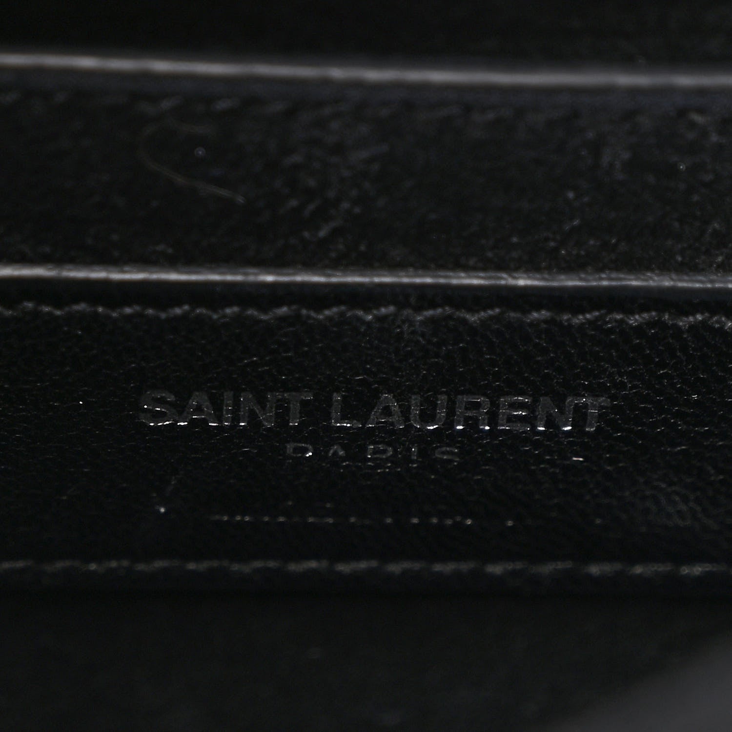 Saint Laurent Grained Calfskin Medium Monogram Sunset Satchel Black 7 of 12