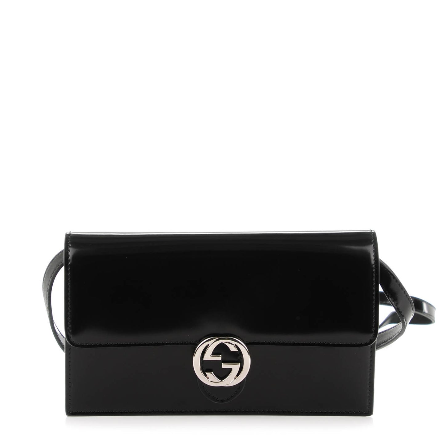 Shade Lux Calfskin Icon Wallet Black