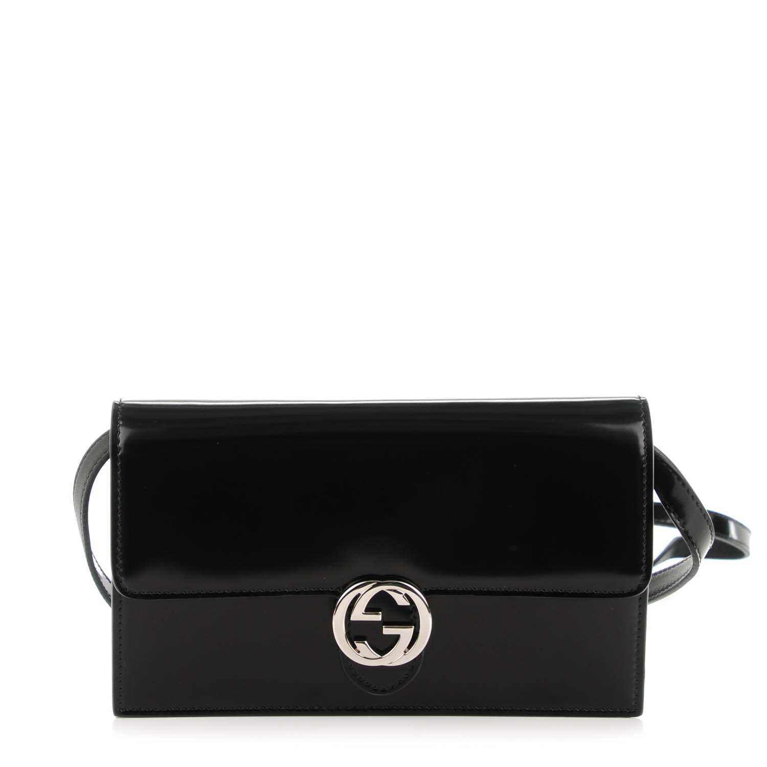 Gucci Shade Lux Calfskin Icon Wallet Black 1 of 6