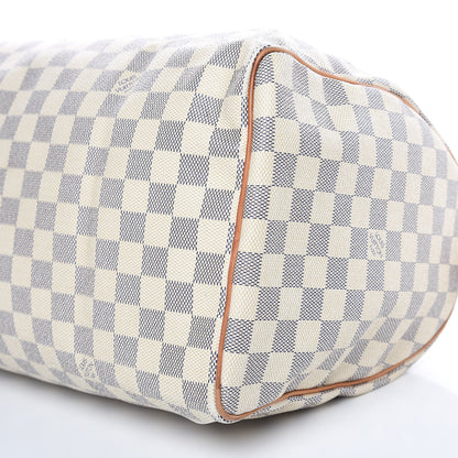 Louis Vuitton Damier Azur Speedy 35 10 of 18