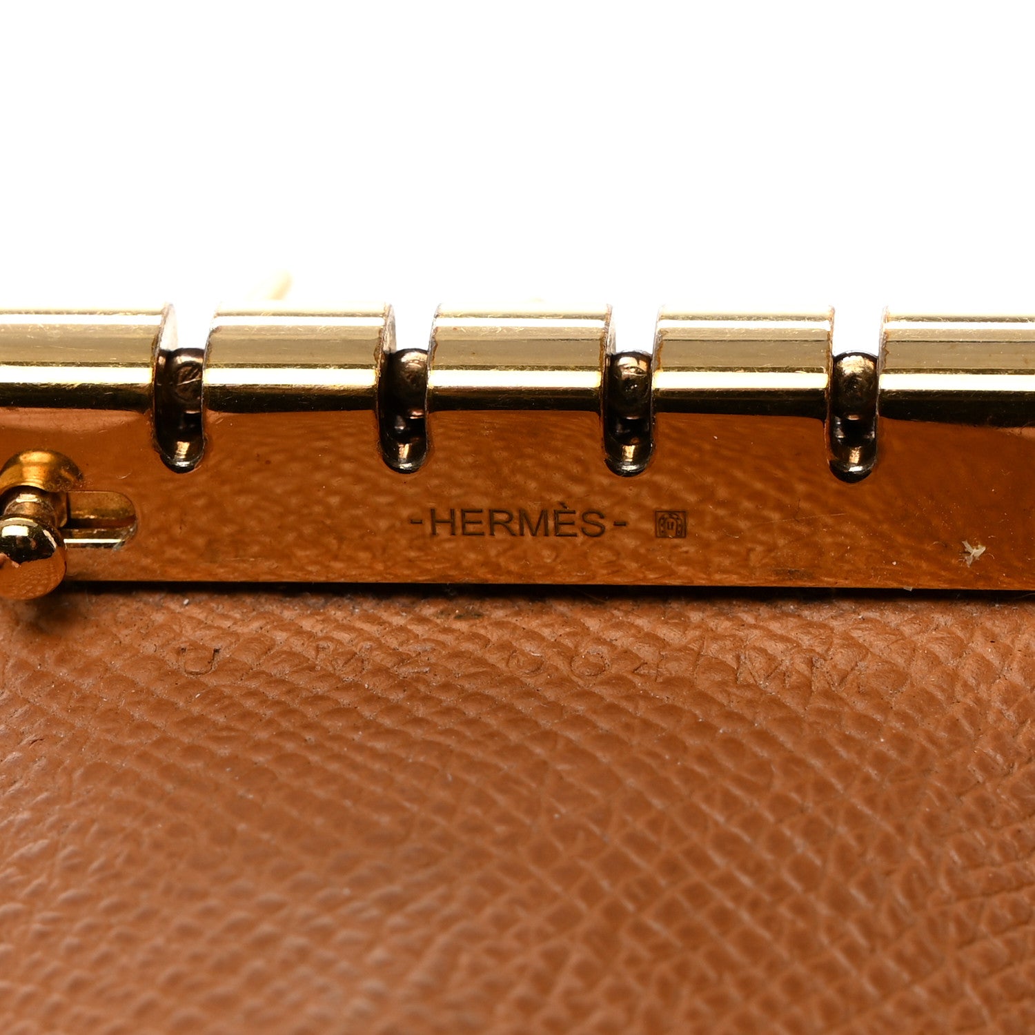 Hermes Epsom Bearn Multicles 4 Key Holder Gold 7 of 8