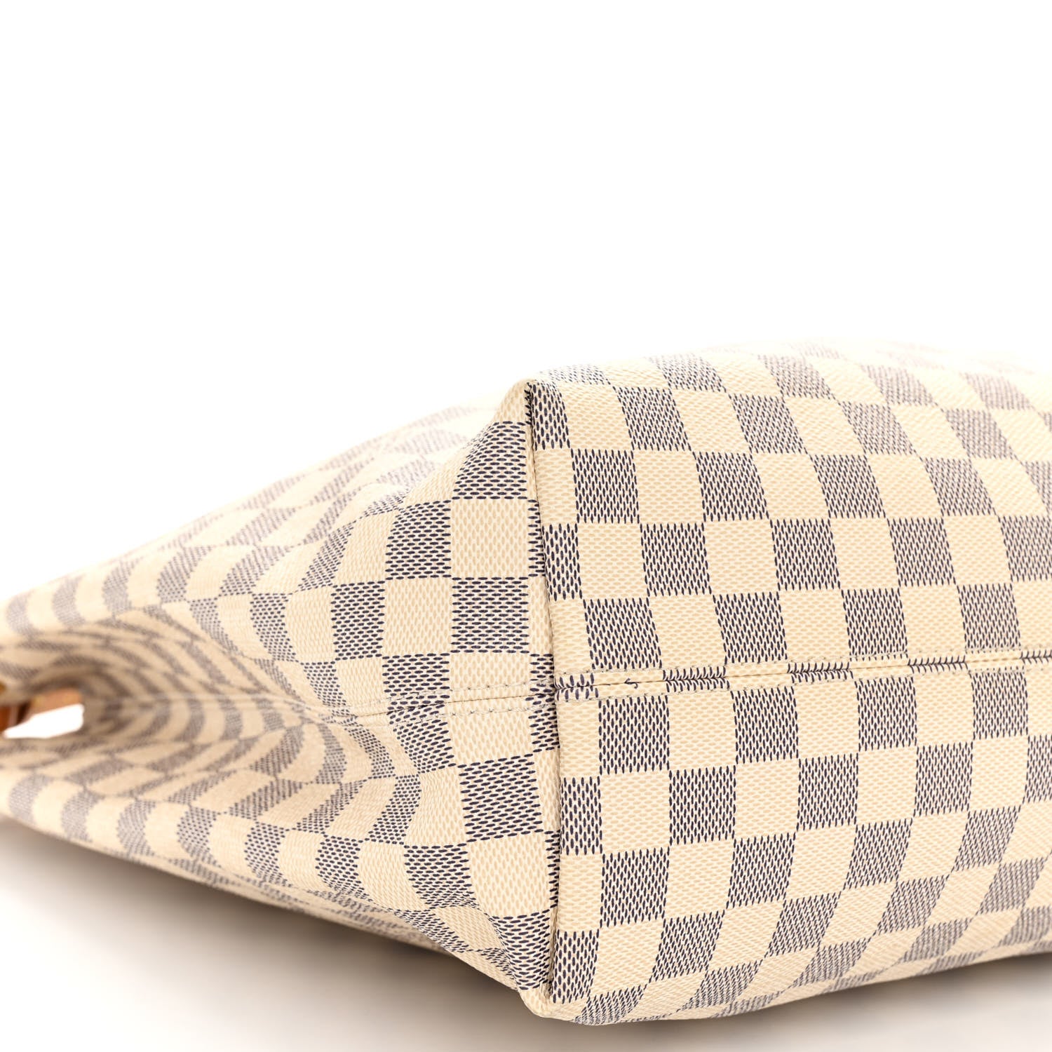 Louis Vuitton Damier Azur Graceful MM Rose Ballerine 8 of 9