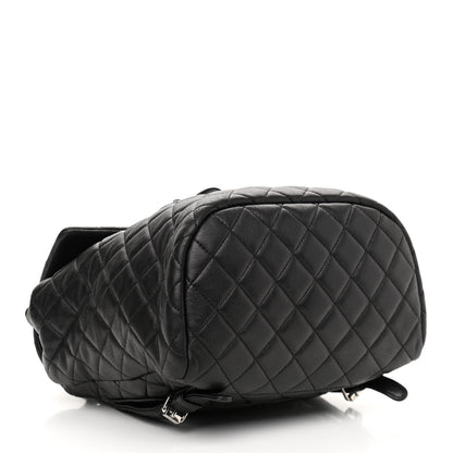 Chanel Calfskin Quilted Small Urban Spirit Backpack Black 4 of 10