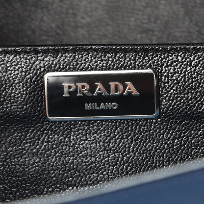 Prada Saffiano Lux Sound Shoulder Bag Bluette Cobalto 6 of 7