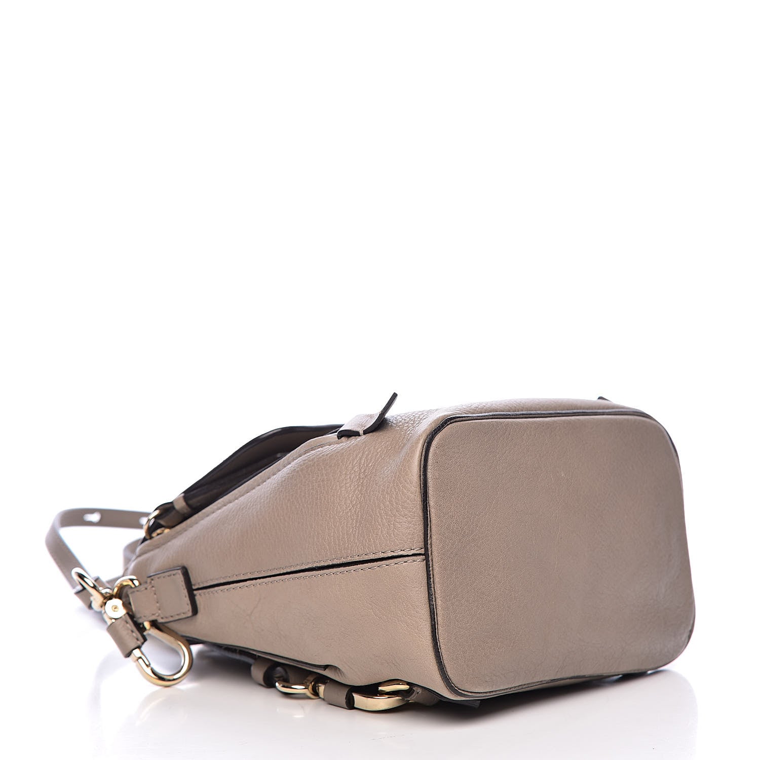 Chloe Suede Calfskin Mini Faye Backpack Motty Grey 4 of 12