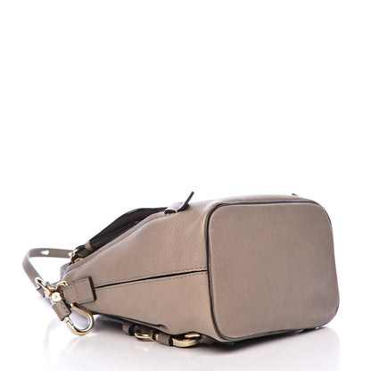 Chloe Suede Calfskin Mini Faye Backpack Motty Grey 4 of 12