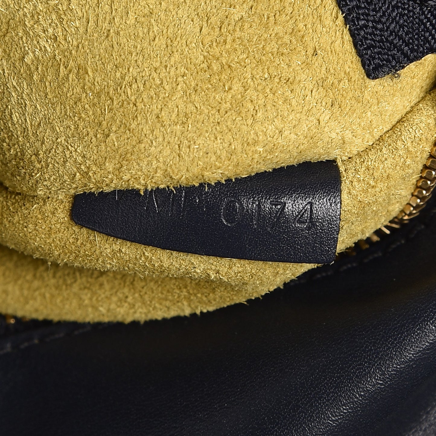 Palmelato Calfskin Mini Tie Knot Tote Navy Blue