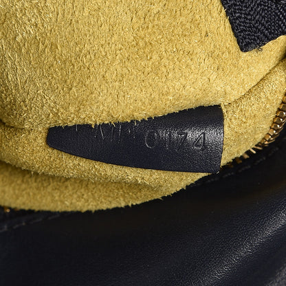 Celine Palmelato Calfskin Mini Tie Knot Tote Navy Blue 7 of 16