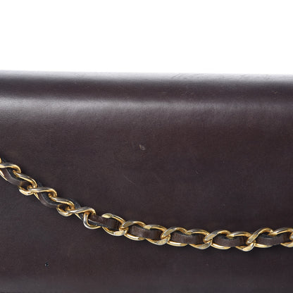Chanel Calfskin Medium Single Flap Brown 12 of 16