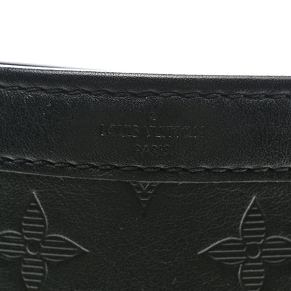Louis Vuitton Calfskin Monogram Shadow Gaston Wearable Wallet 6 of 10