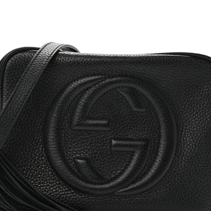 Gucci Pebbled Calfskin Small Soho Disco Bag Black 8 of 10