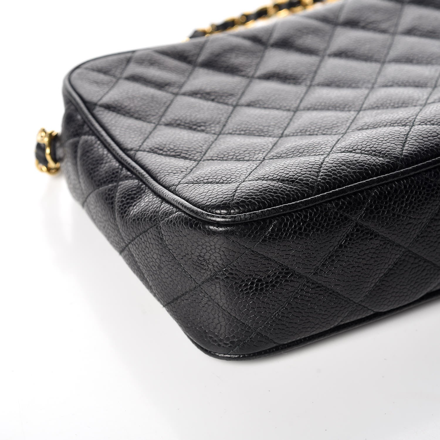 Chanel Caviar Quilted Camera Case Black 15 of 16