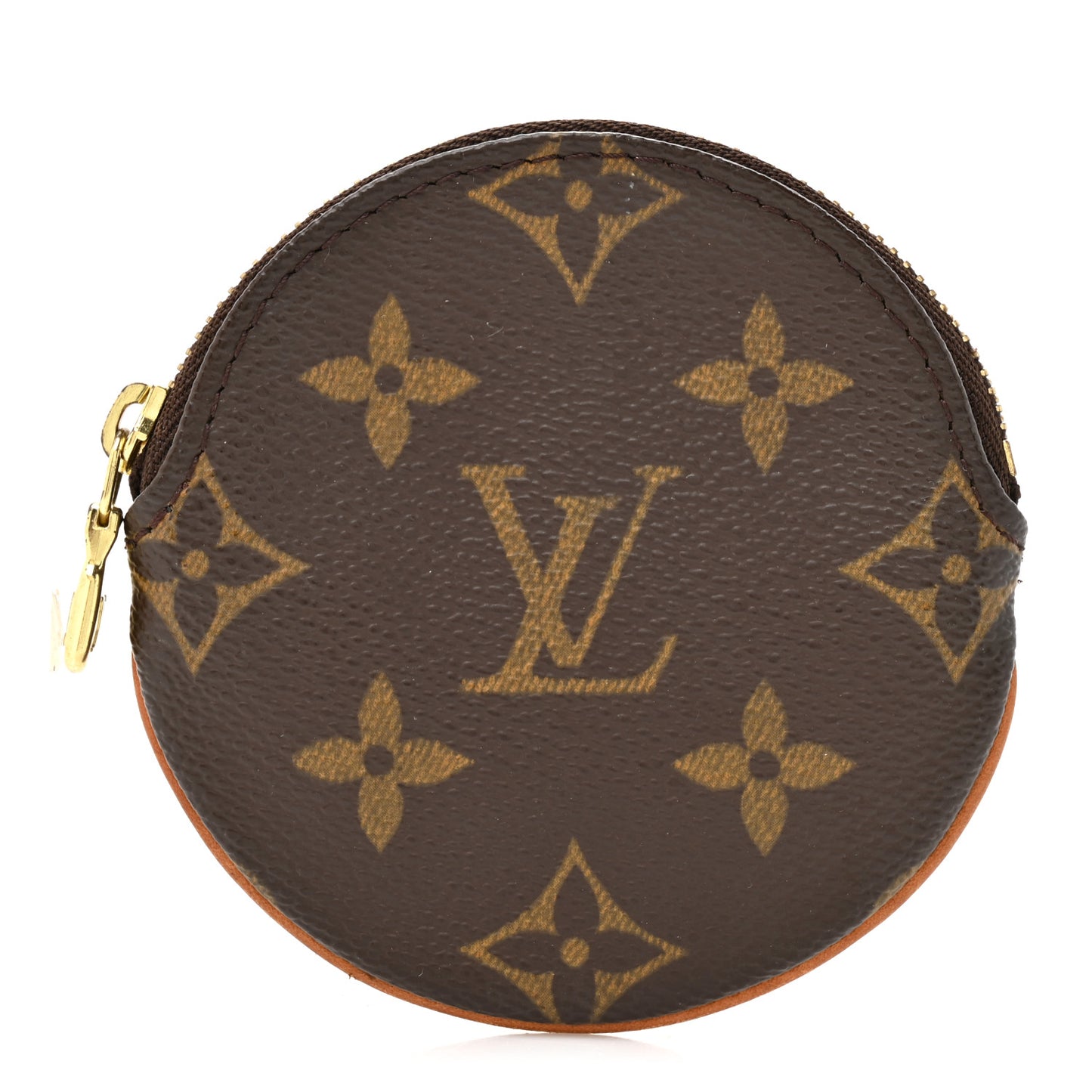 Monogram Round Coin Purse