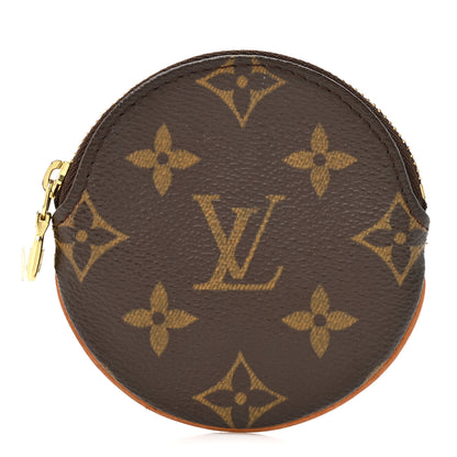 Louis Vuitton Monogram Round Coin Purse 1 of 8