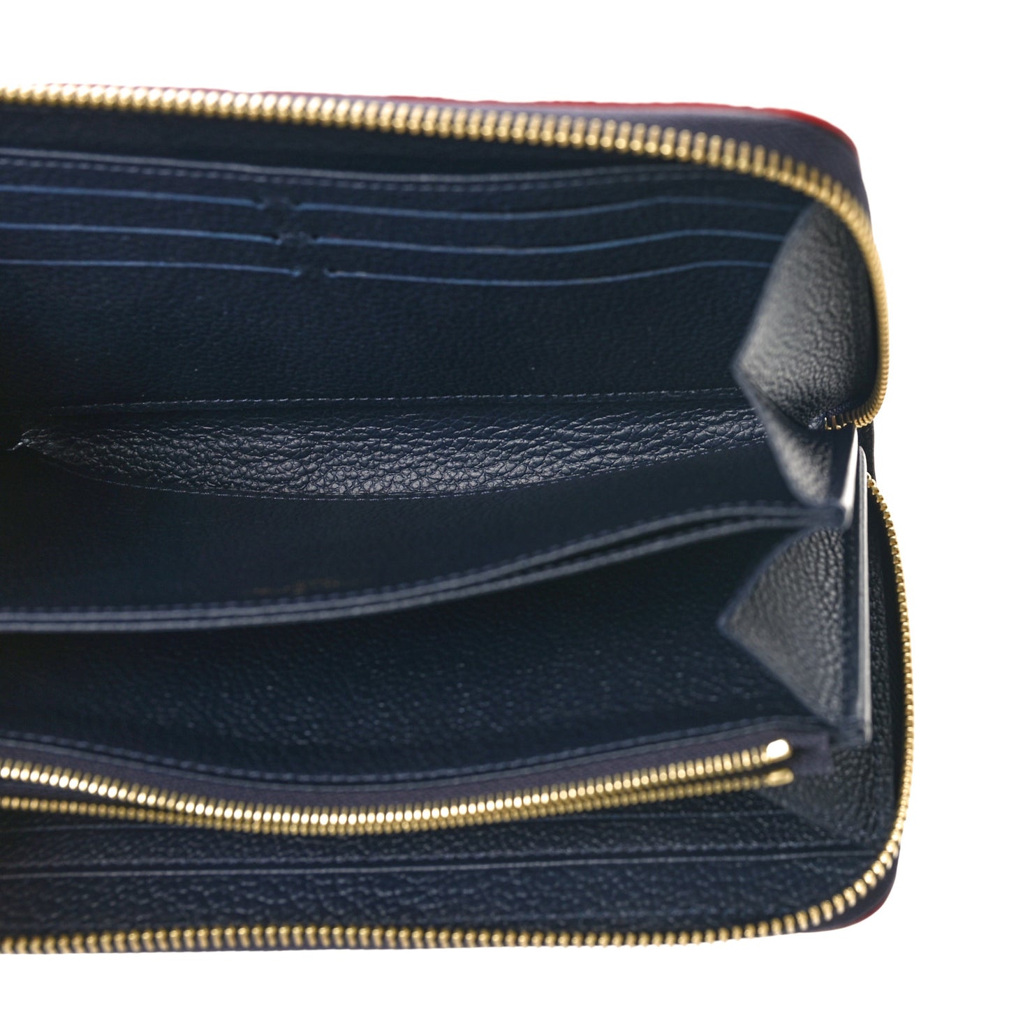 Empreinte Zippy Wallet Marine Rouge