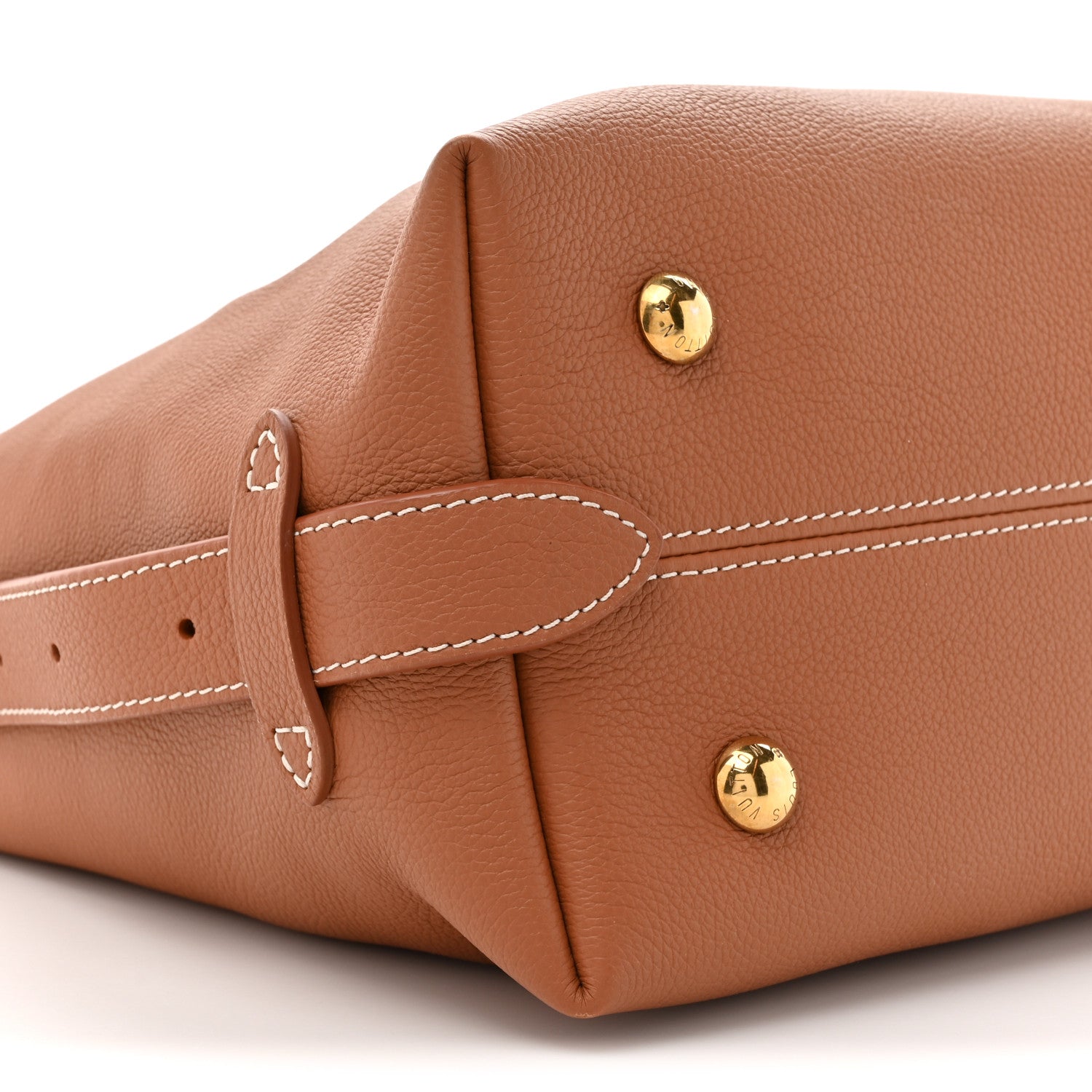 Louis Vuitton Grained Calfskin Low Key Hobo PM Cognac 11 of 14