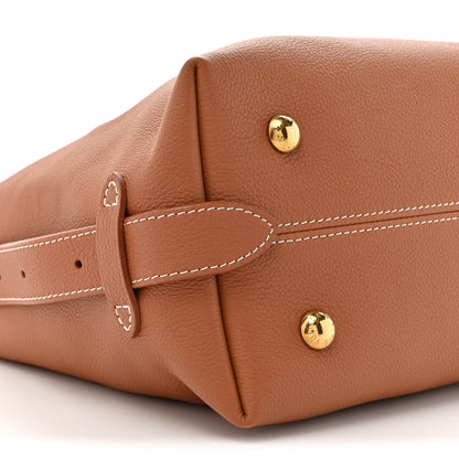 Louis Vuitton Grained Calfskin Low Key Hobo PM Cognac 11 of 14