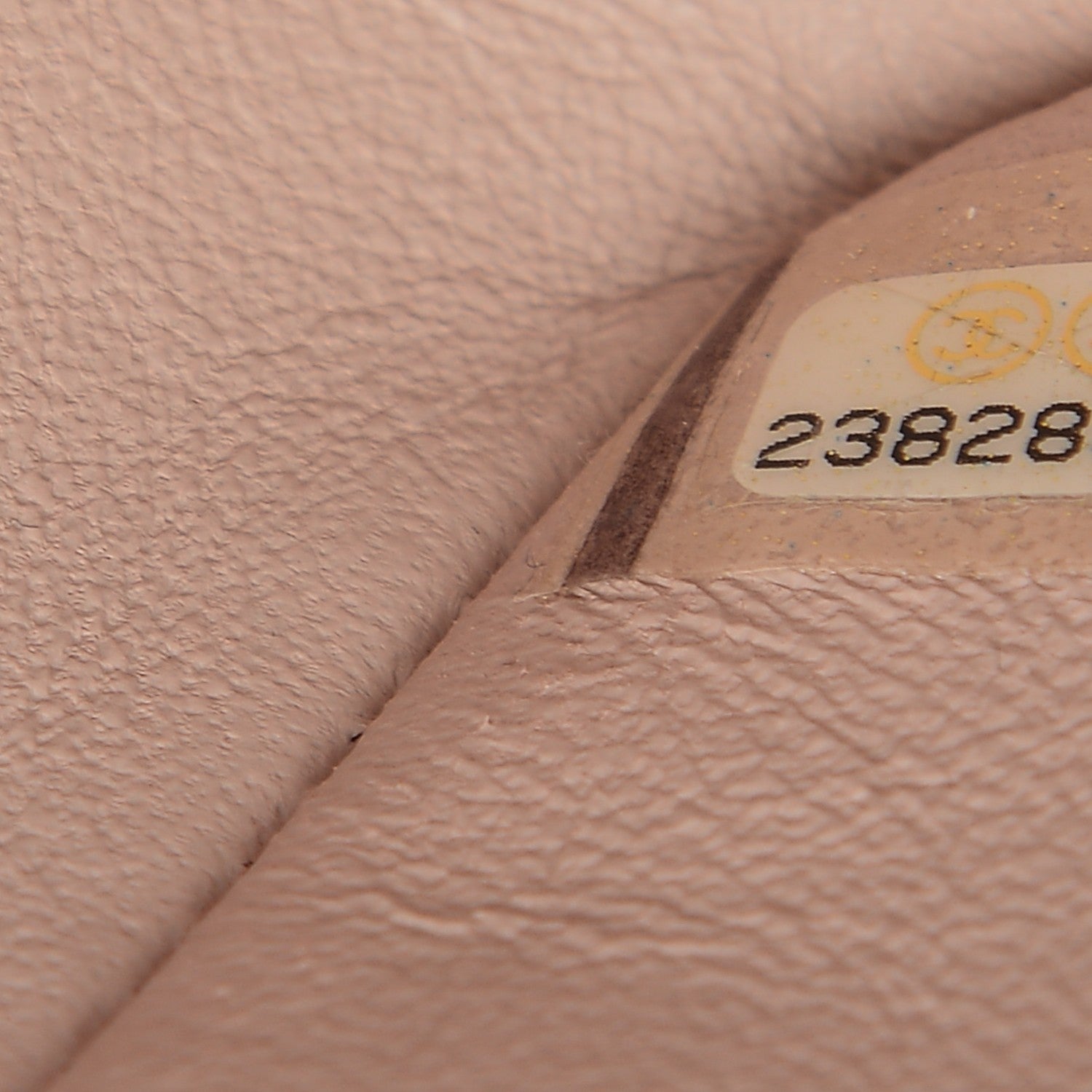 Chanel Calfskin Chevron Quilted Mini Rectangular Flap Light Pink 7 of 7