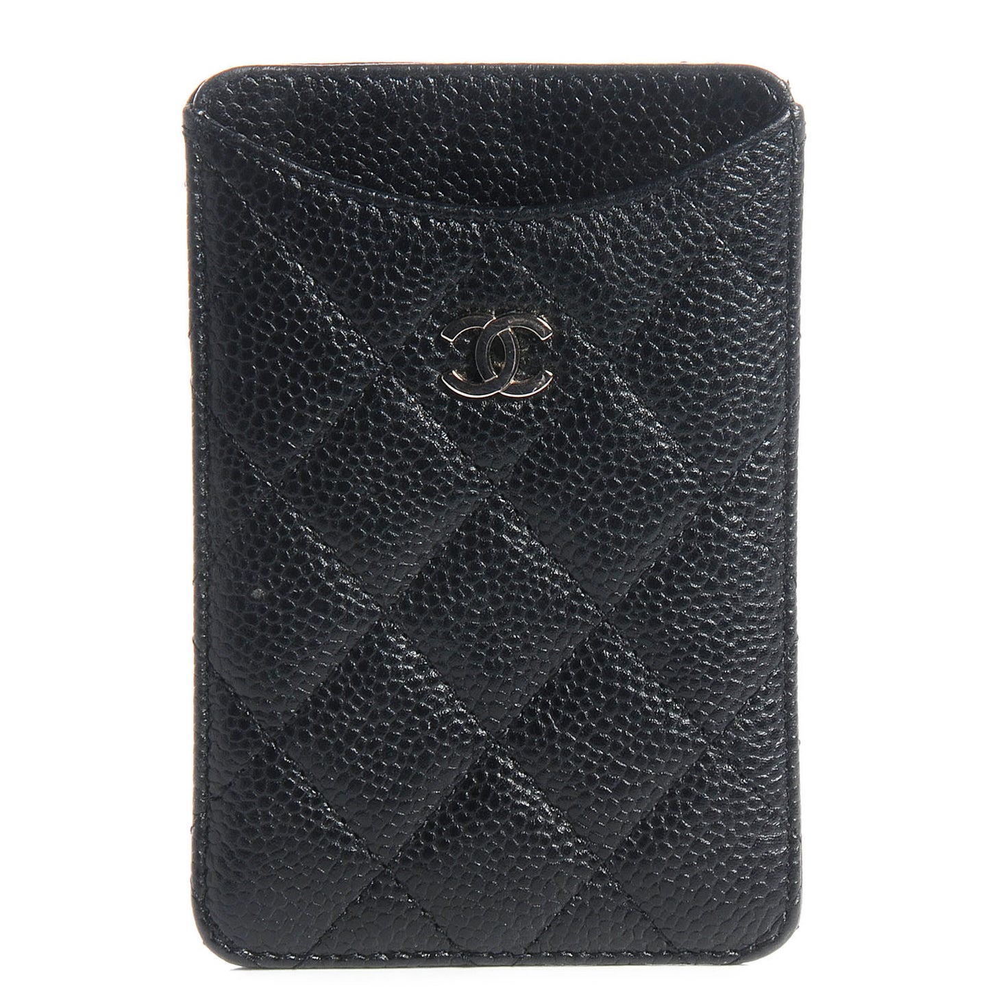 Caviar Quilted iPhone 4 4S 5 5C 5S Case Black