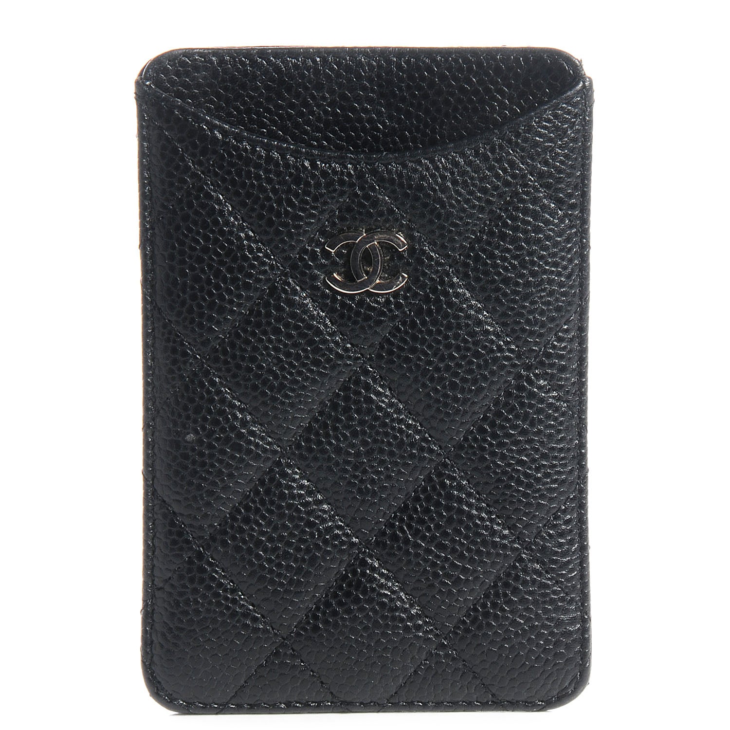 Chanel Caviar Quilted iPhone 4 4S 5 5C 5S Case Black 1 of 8