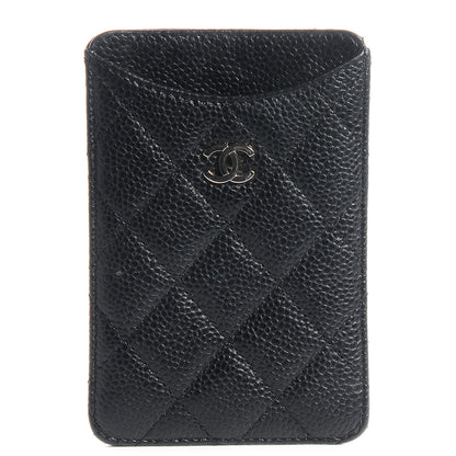 Chanel Caviar Quilted iPhone 4 4S 5 5C 5S Case Black 1 of 8