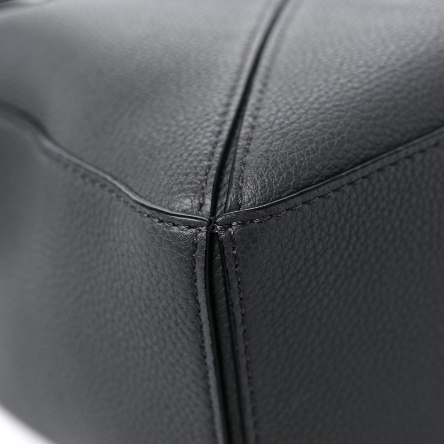 Loewe Calfskin Small Puzzle Bag Gunmetal 9 of 11