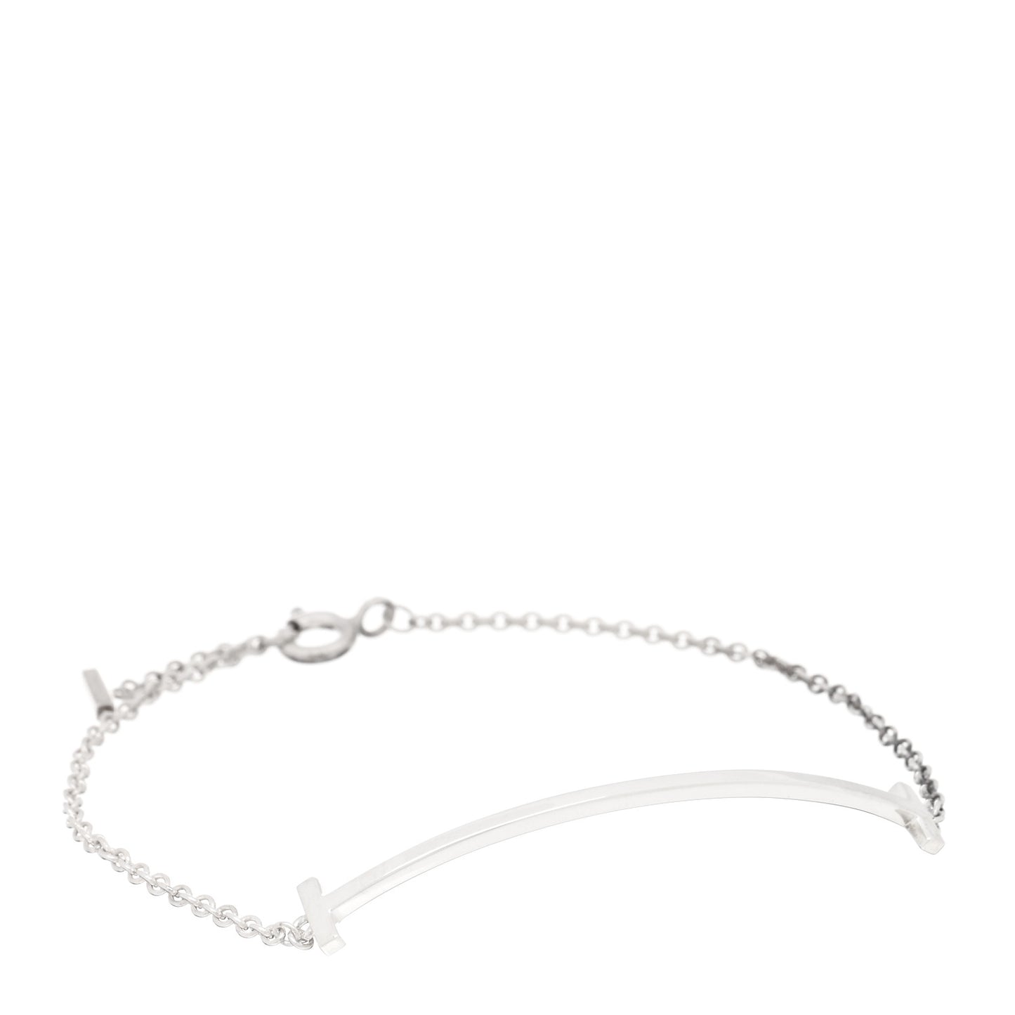 Sterling Silver T Smile Bracelet