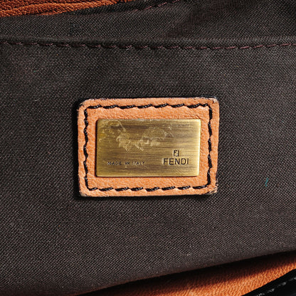 Fendi Nappa Patent B Bag Osso Black 7 of 8