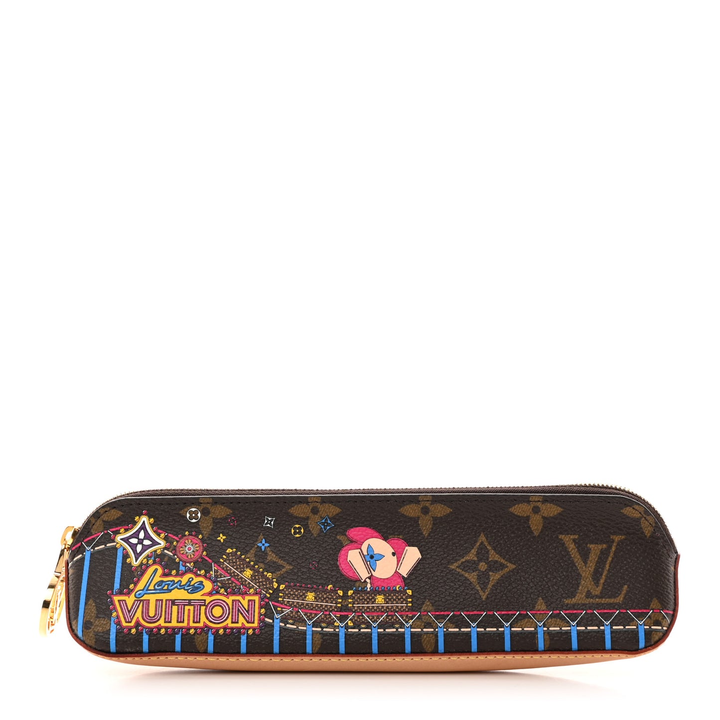 Monogram 2020 Christmas Animation Roller Coaster Elizabeth Pencil Pouch