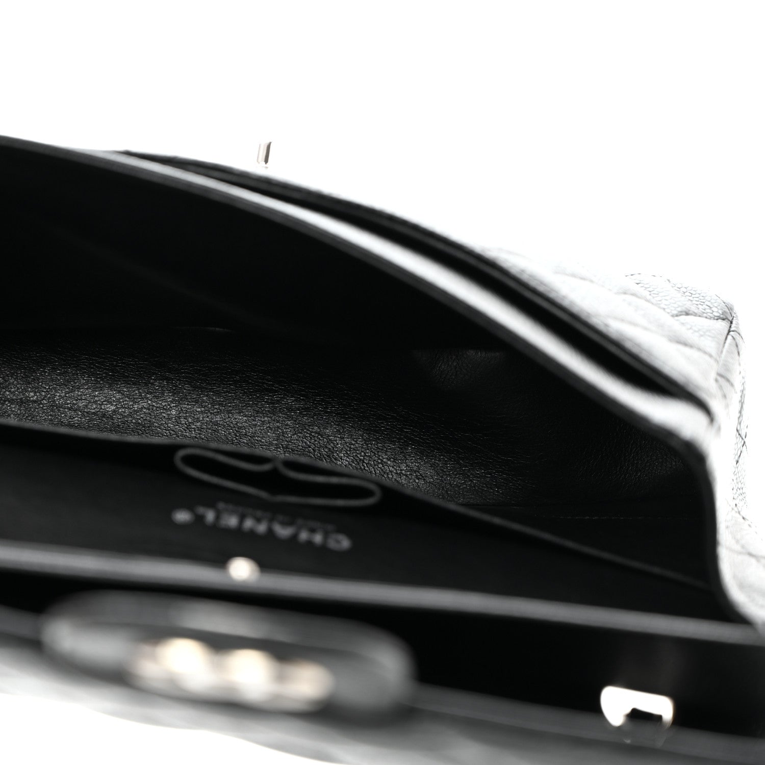 Chanel Caviar Quilted Medium Double Flap Black 5 of 12