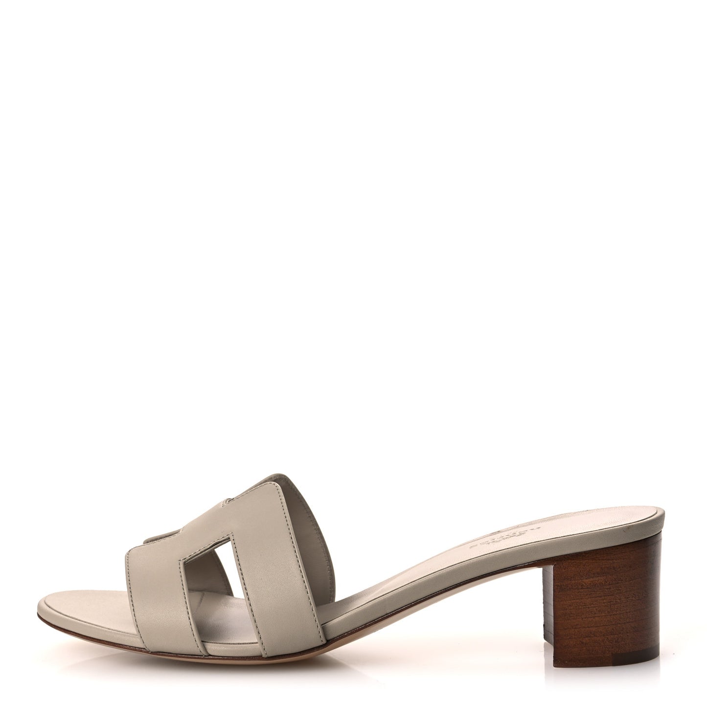 Calfskin Oasis Sandals 41 Beige Nude