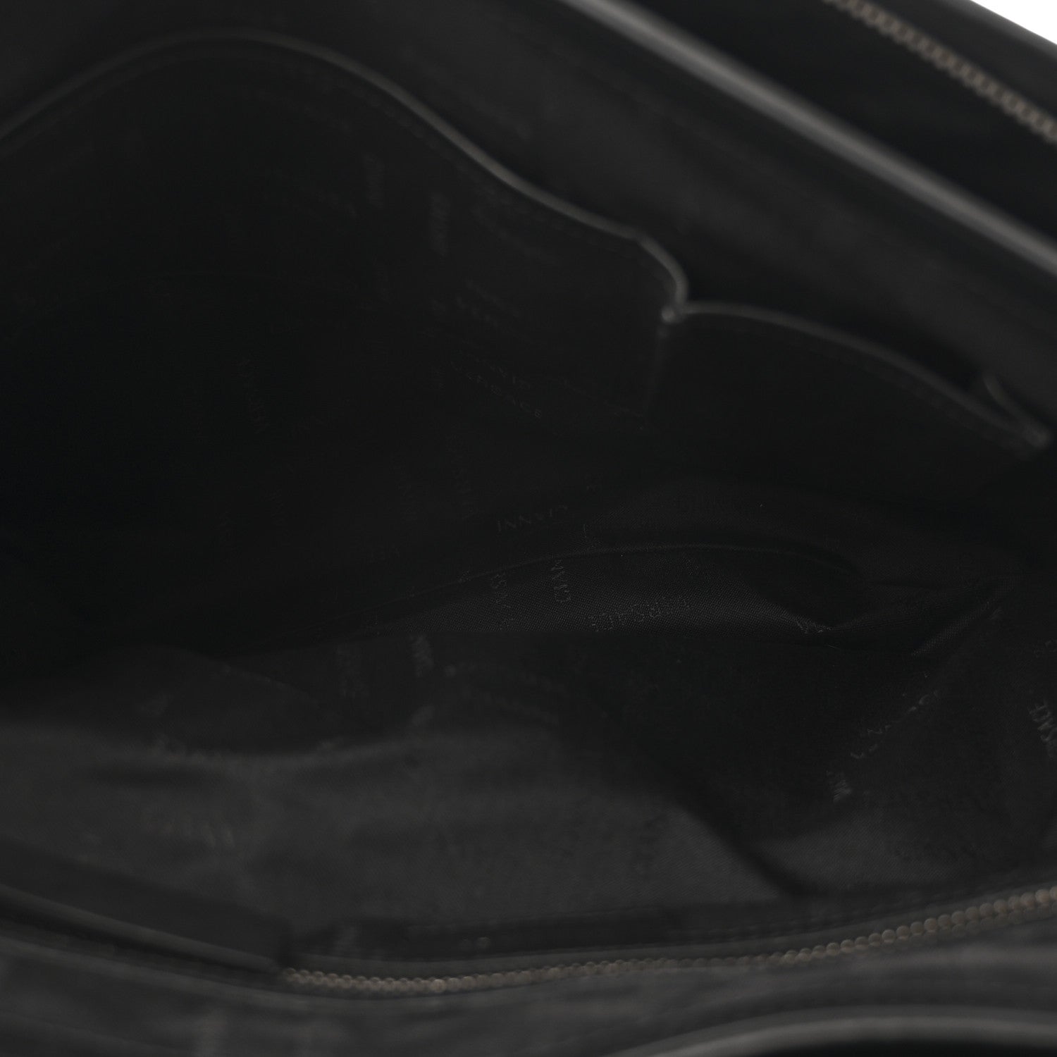 Versace Calfskin Embossed Medusa Messenger Bag Black 5 of 13