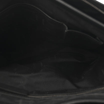 Versace Calfskin Embossed Medusa Messenger Bag Black 5 of 13