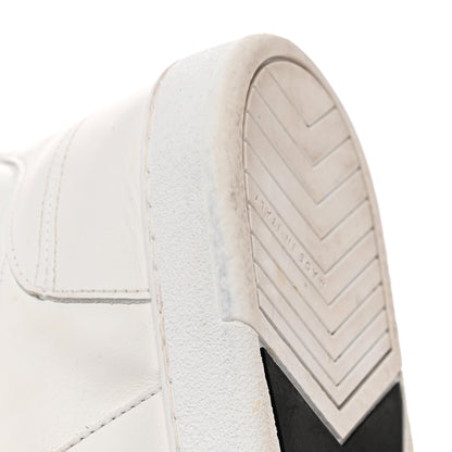 Christian Dior Calfskin Suede Dior Star Low Top Sneakers 36.5 White Black 16 of 22