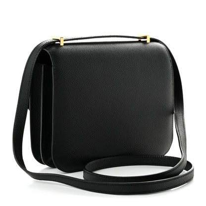 Hermes Epsom Constance 18 Black 4 of 12