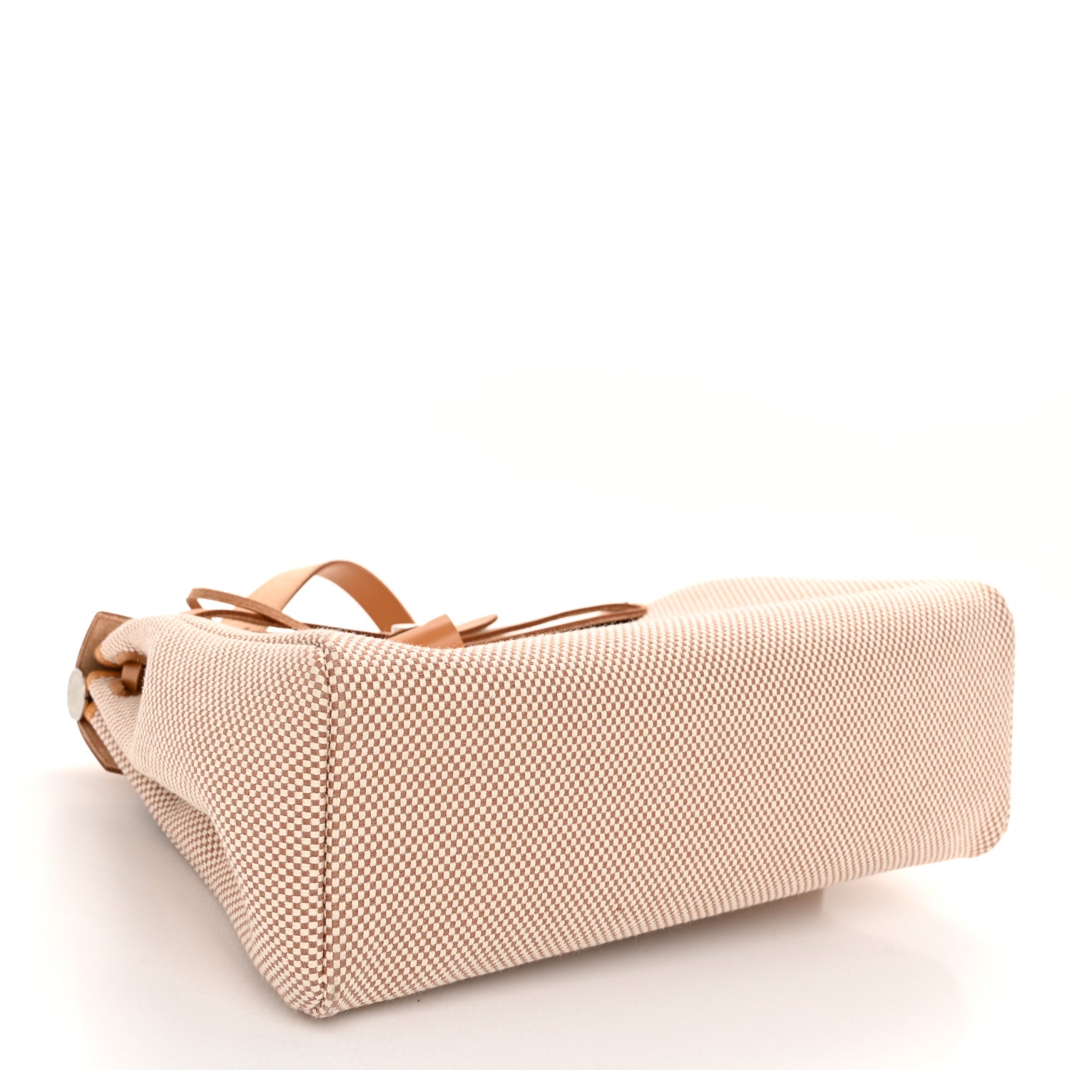 Hermes Vache Hunter Criss Viking Herbag Zip Retourne 31 PM Ecru Beige Naturel 5 of 11