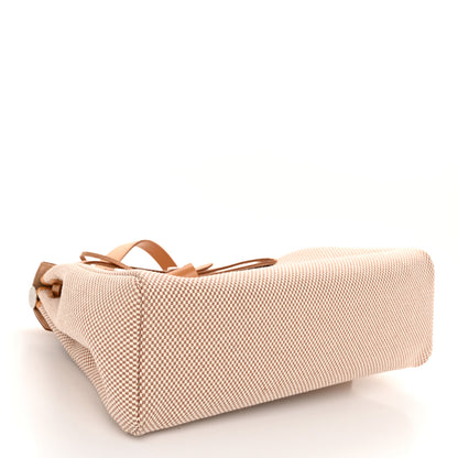Hermes Vache Hunter Criss Viking Herbag Zip Retourne 31 PM Ecru Beige Naturel 5 of 11