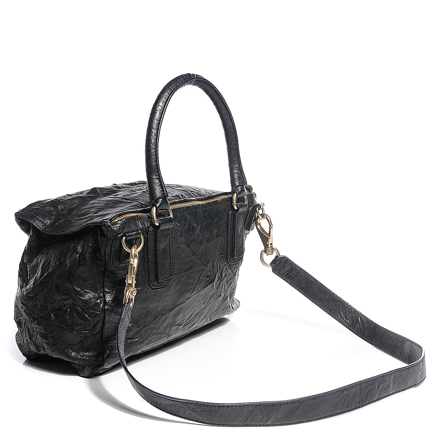 Givenchy Tumbled Sheepskin Medium Pandora Black 3 of 8